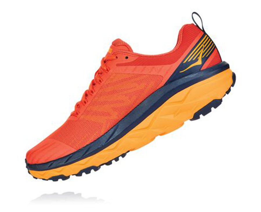 Hoka One One Mens Trail Shoes - Challenger ATR 5 - Red - SADR69352